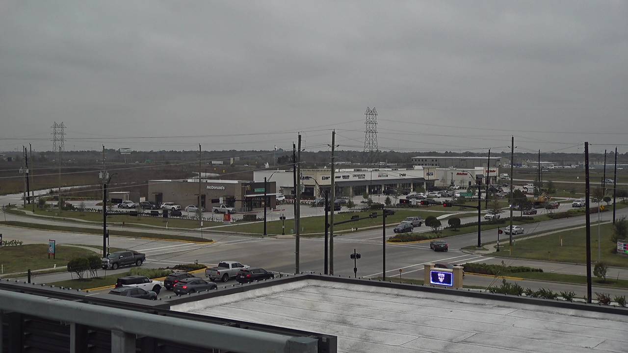 Thumbnail for current weather camera view from Iowa Colony Police Department in Meridiana, Texas
