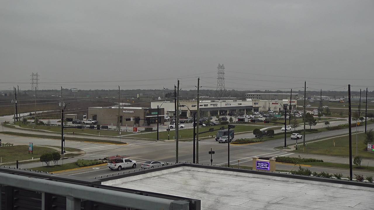 Thumbnail for current weather camera view from Iowa Colony Police Department in Meridiana, Texas