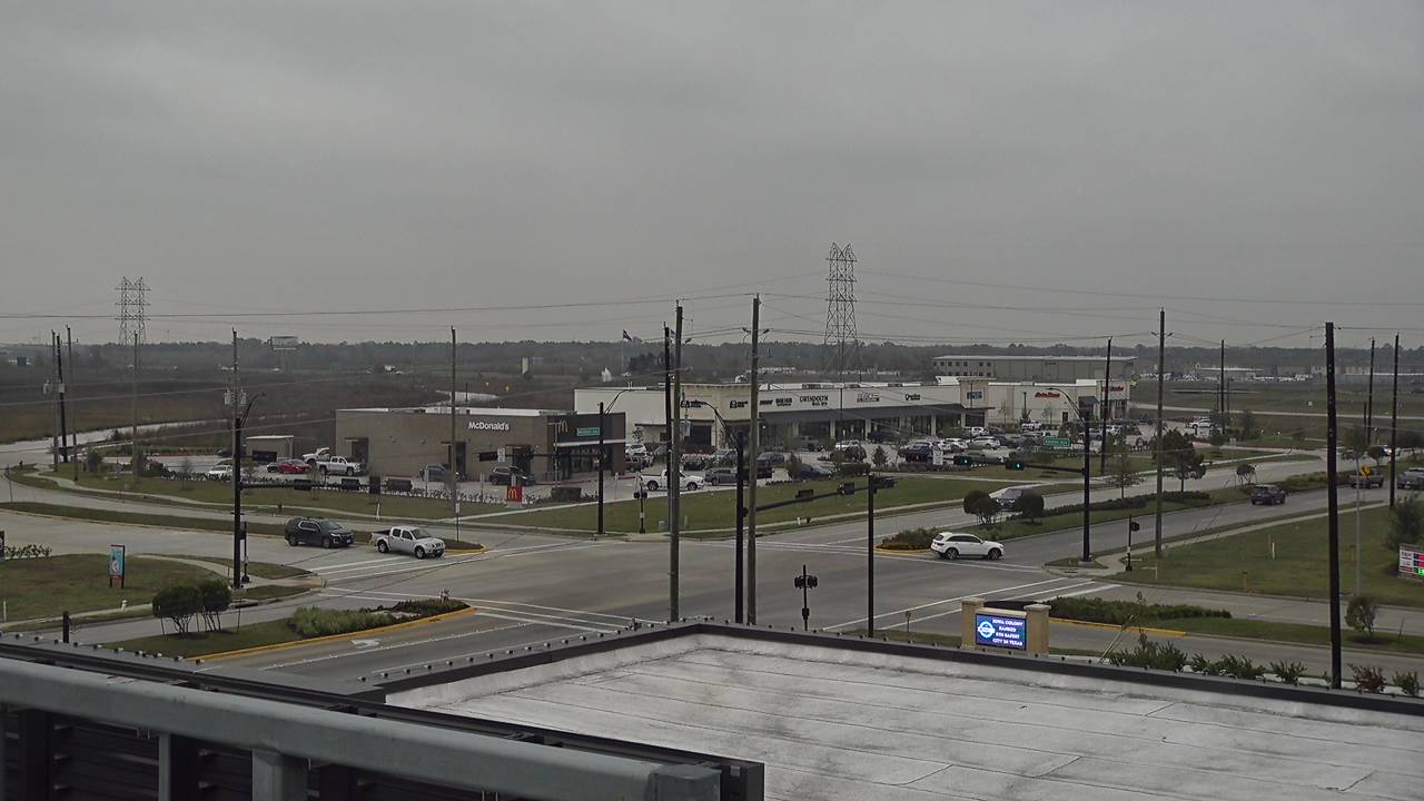 Thumbnail for current weather camera view from Iowa Colony Police Department in Meridiana, Texas