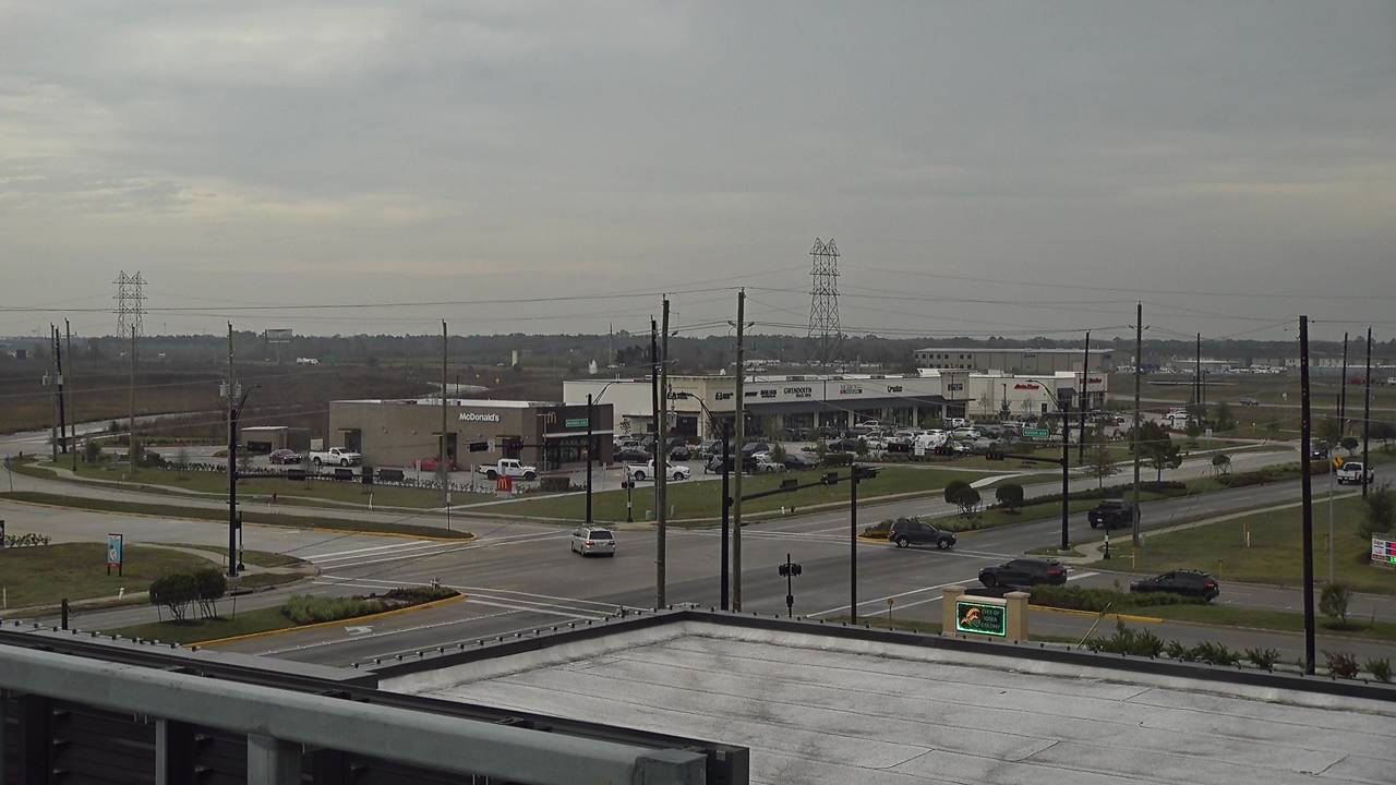 Thumbnail for current weather camera view from Iowa Colony Police Department in Meridiana, Texas