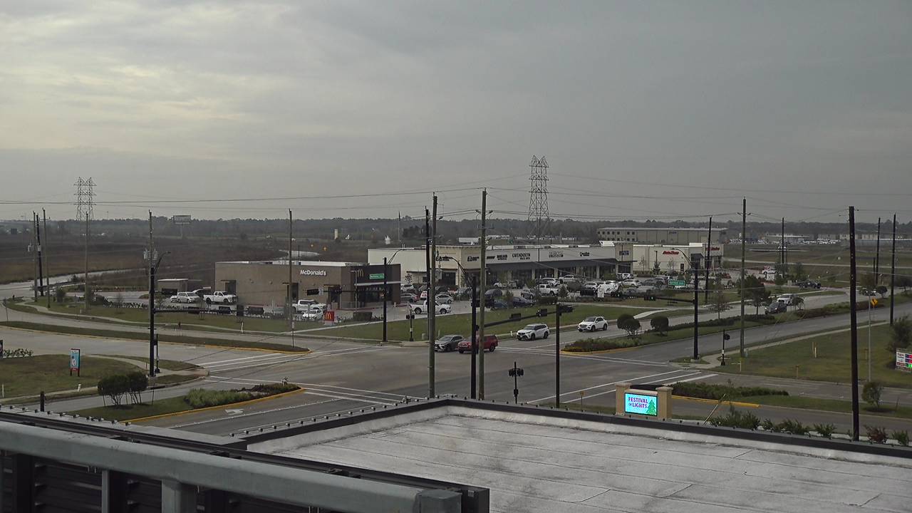 Thumbnail for current weather camera view from Iowa Colony Police Department in Meridiana, Texas