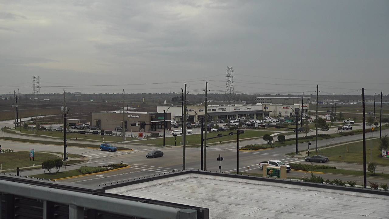 Thumbnail for current weather camera view from Iowa Colony Police Department in Meridiana, Texas