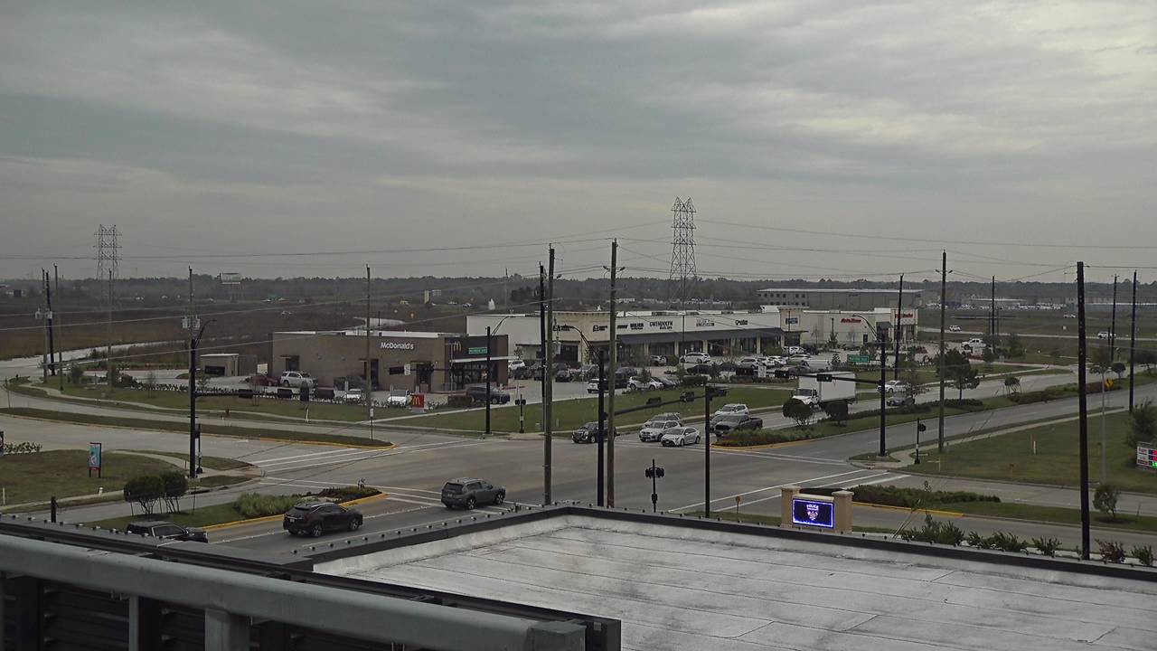Thumbnail for current weather camera view from Iowa Colony Police Department in Meridiana, Texas