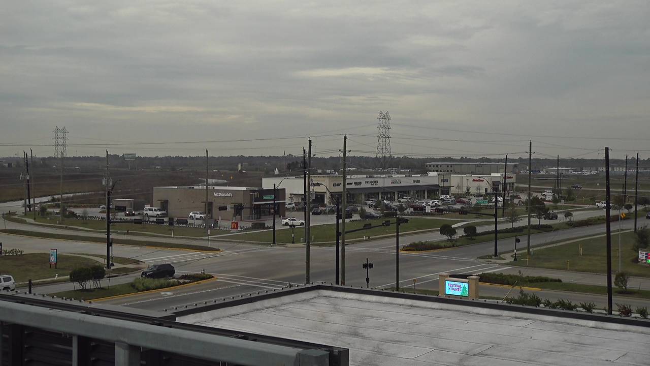 Thumbnail for current weather camera view from Iowa Colony Police Department in Meridiana, Texas