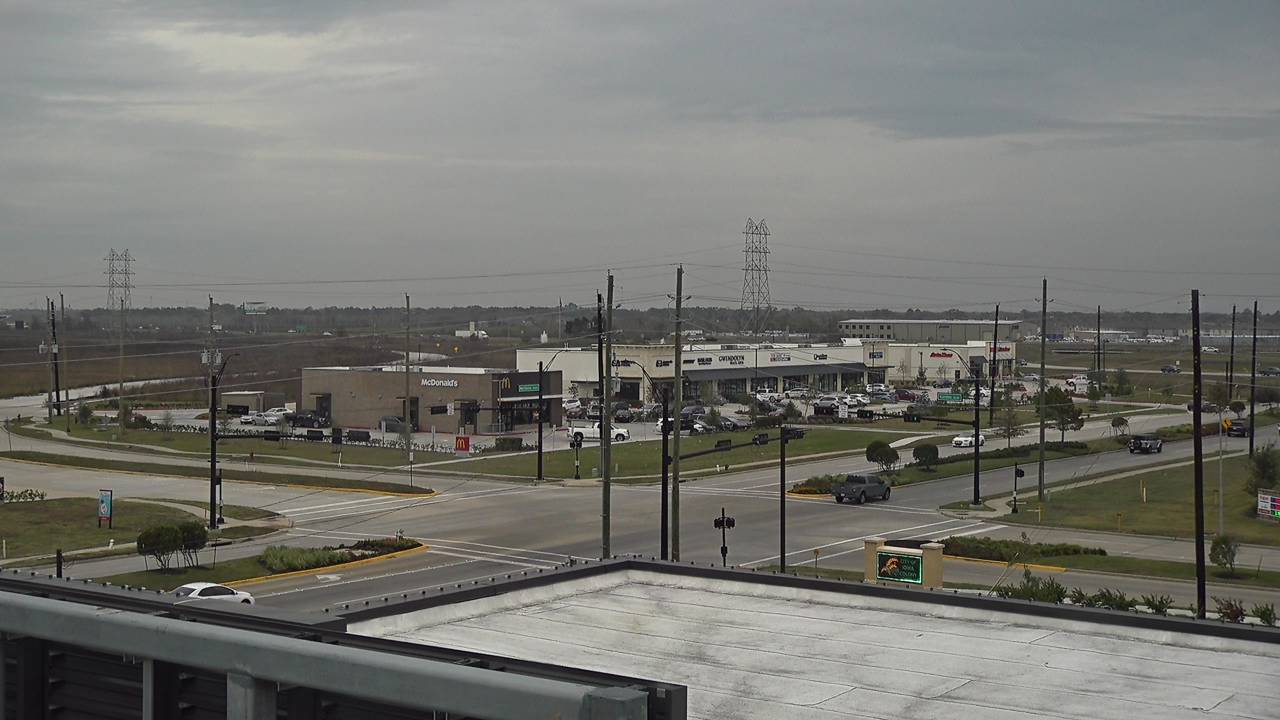 Thumbnail for current weather camera view from Iowa Colony Police Department in Meridiana, Texas