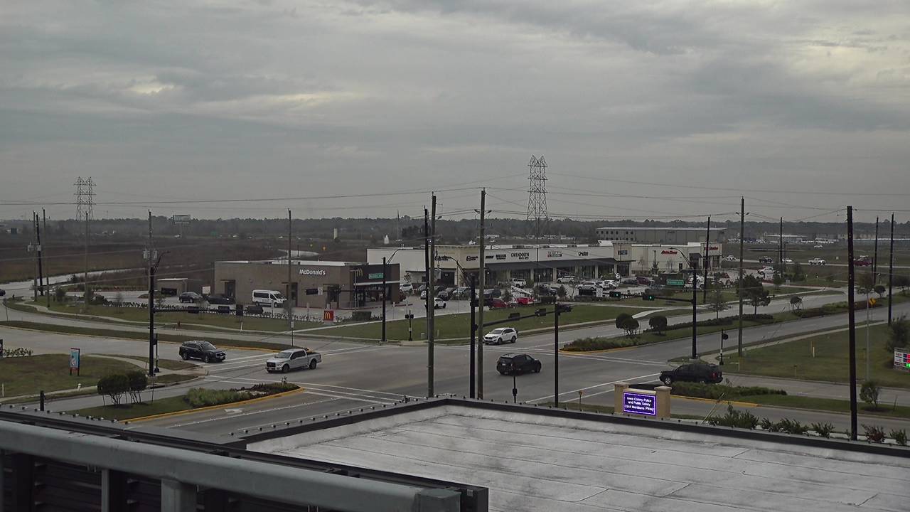 Thumbnail for current weather camera view from Iowa Colony Police Department in Meridiana, Texas