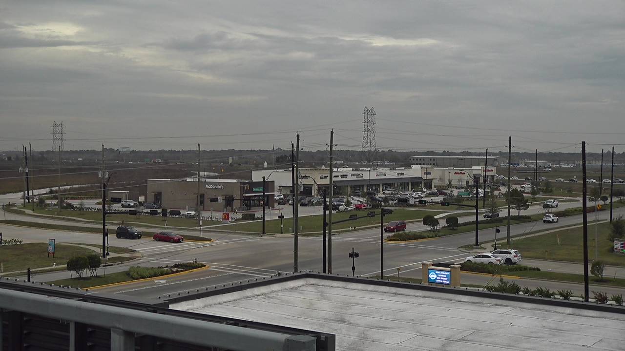 Thumbnail for current weather camera view from Iowa Colony Police Department in Meridiana, Texas
