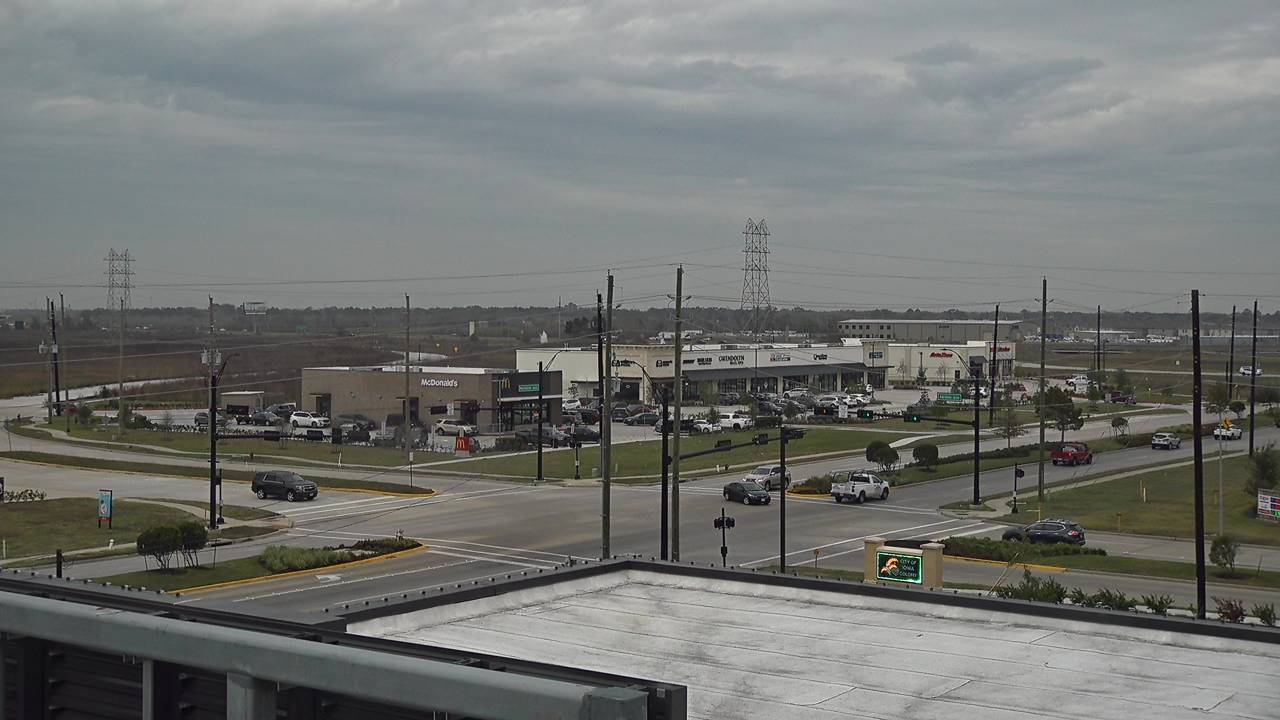 Thumbnail for current weather camera view from Iowa Colony Police Department in Meridiana, Texas