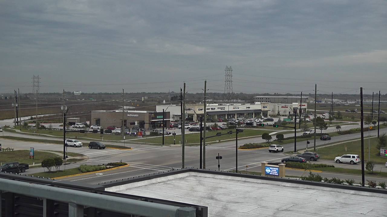 Thumbnail for current weather camera view from Iowa Colony Police Department in Meridiana, Texas