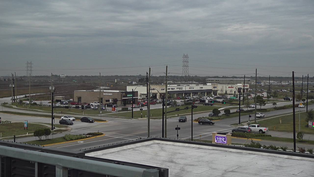 Thumbnail for current weather camera view from Iowa Colony Police Department in Meridiana, Texas