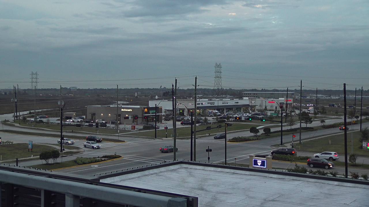 Thumbnail for current weather camera view from Iowa Colony Police Department in Meridiana, Texas