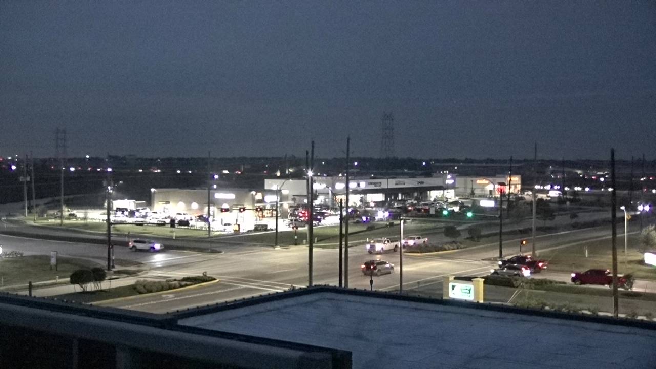 Thumbnail for current weather camera view from Iowa Colony Police Department in Meridiana, Texas