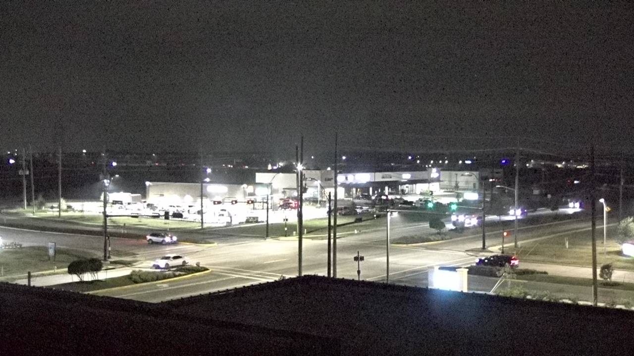 Thumbnail for current weather camera view from Iowa Colony Police Department in Meridiana, Texas