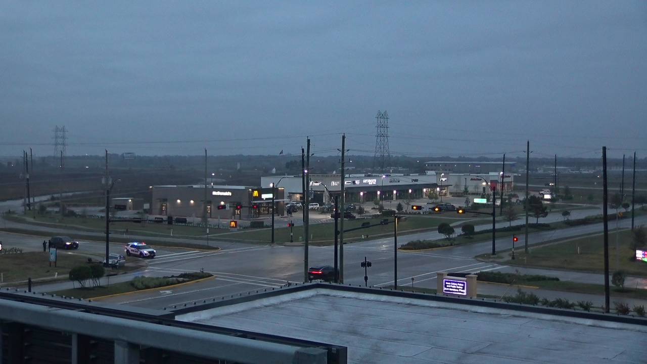 Thumbnail for current weather camera view from Iowa Colony Police Department in Meridiana, Texas