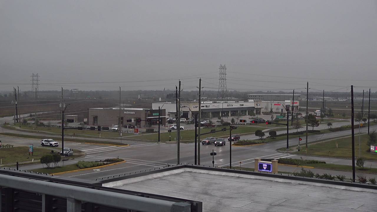 Thumbnail for current weather camera view from Iowa Colony Police Department in Meridiana, Texas