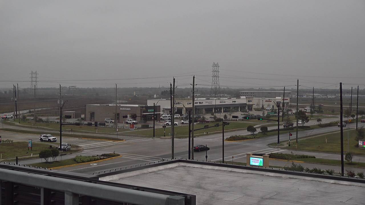 Thumbnail for current weather camera view from Iowa Colony Police Department in Meridiana, Texas