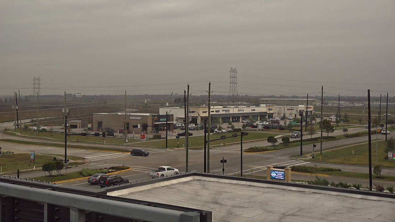 Thumbnail for current weather camera view from Iowa Colony Police Department in Meridiana, Texas