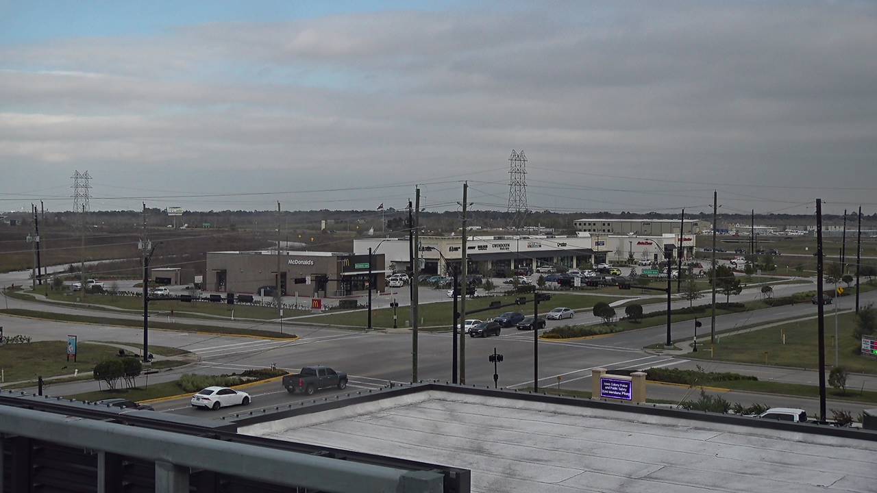 Thumbnail for current weather camera view from Iowa Colony Police Department in Meridiana, Texas