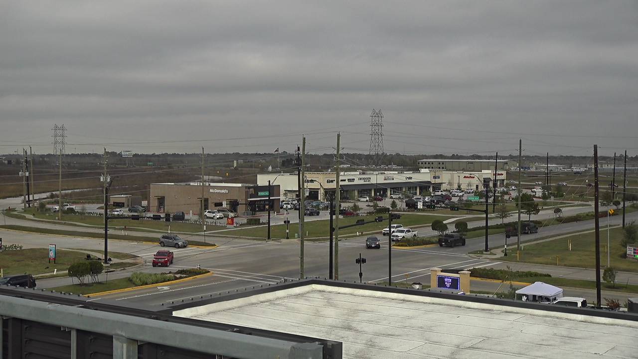 Thumbnail for current weather camera view from Iowa Colony Police Department in Meridiana, Texas