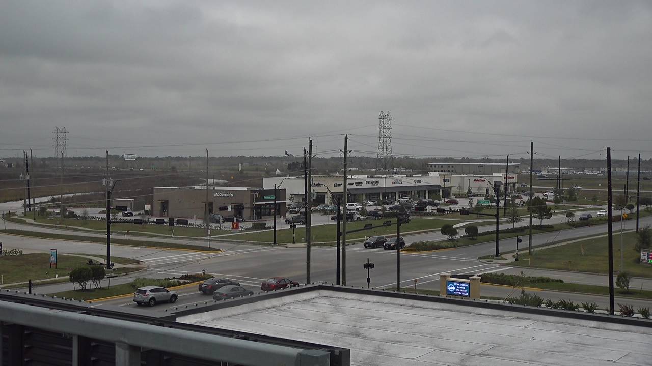 Thumbnail for current weather camera view from Iowa Colony Police Department in Meridiana, Texas