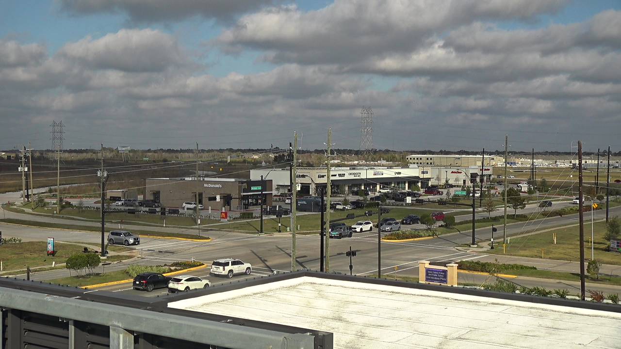 Thumbnail for current weather camera view from Iowa Colony Police Department in Meridiana, Texas