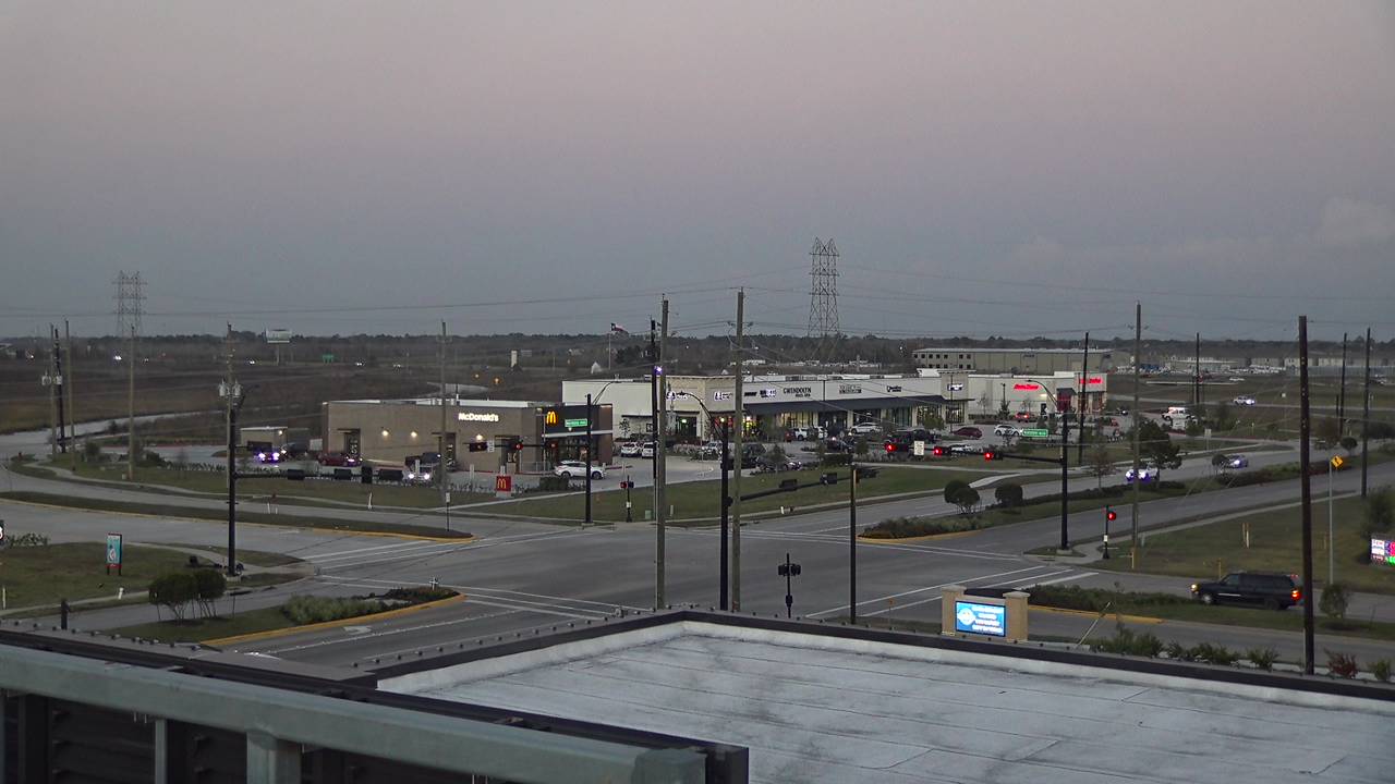 Thumbnail for current weather camera view from Iowa Colony Police Department in Meridiana, Texas