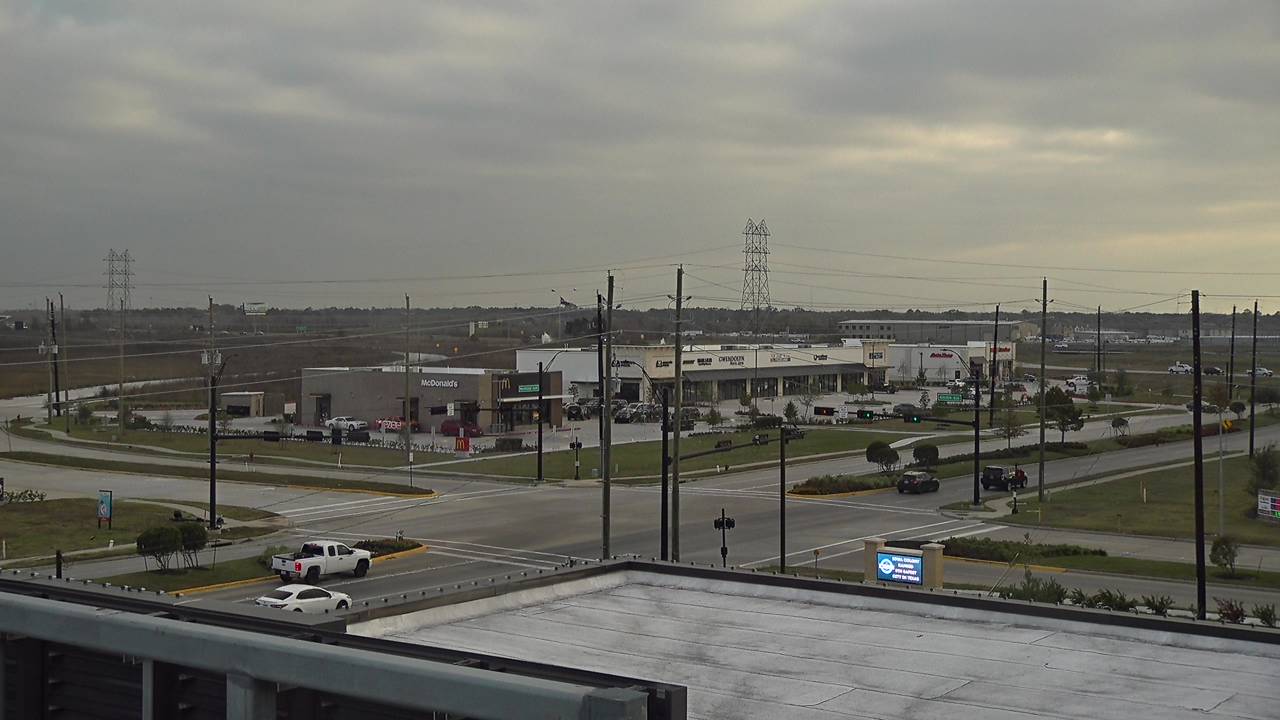 Thumbnail for current weather camera view from Iowa Colony Police Department in Meridiana, Texas