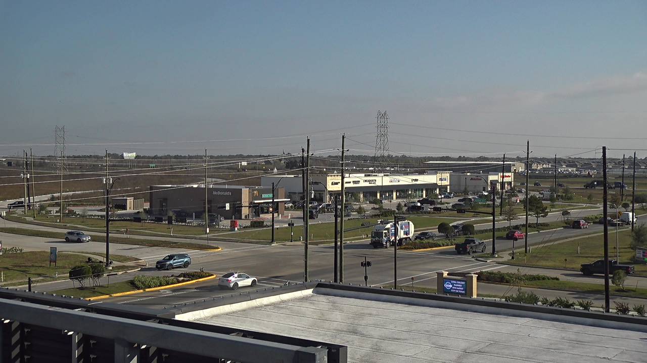 Thumbnail for current weather camera view from Iowa Colony Police Department in Meridiana, Texas