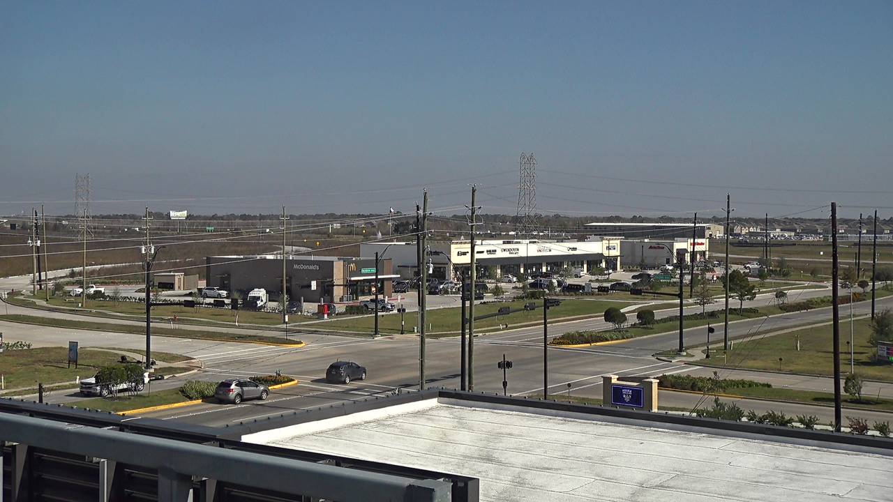 Thumbnail for current weather camera view from Iowa Colony Police Department in Meridiana, Texas