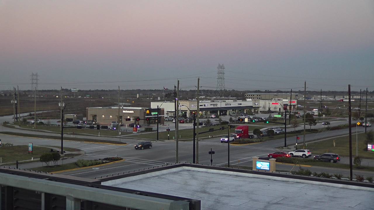 Thumbnail for current weather camera view from Iowa Colony Police Department in Meridiana, Texas