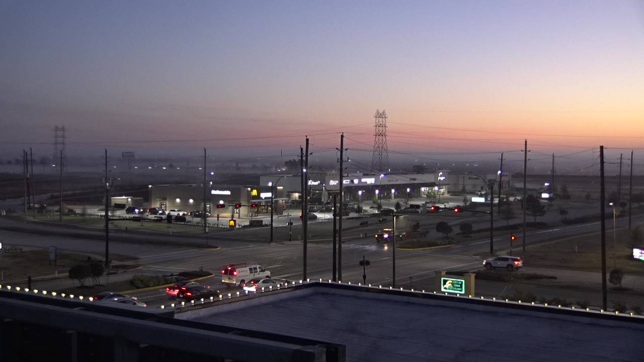 Thumbnail for current weather camera view from Iowa Colony Police Department in Meridiana, Texas