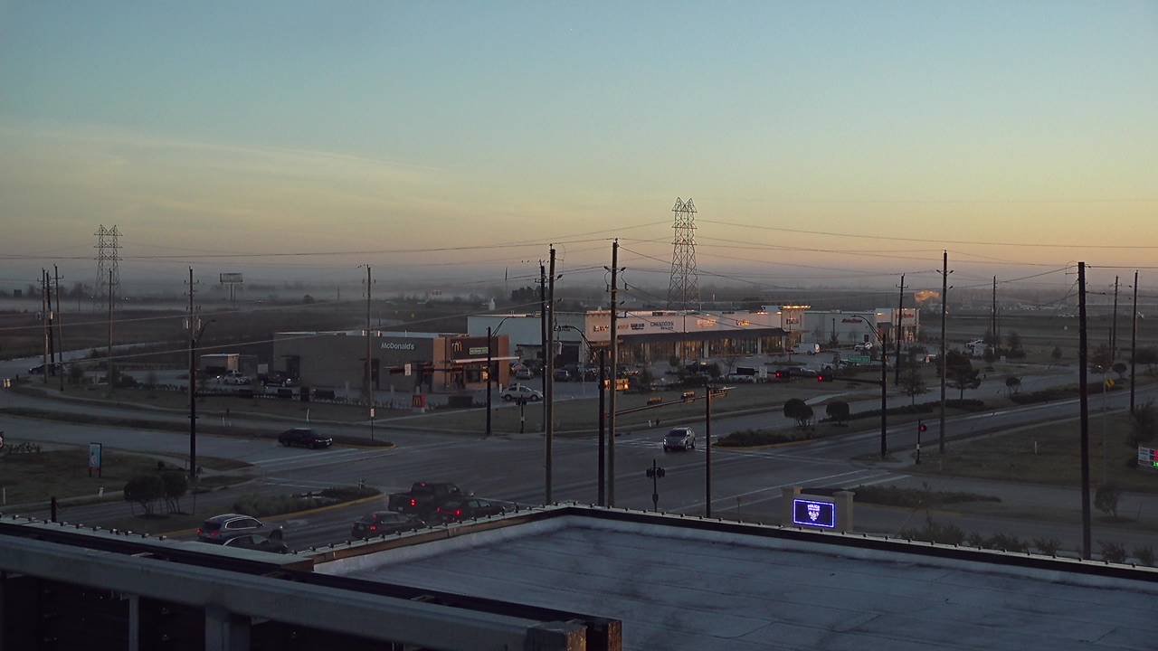 Thumbnail for current weather camera view from Iowa Colony Police Department in Meridiana, Texas