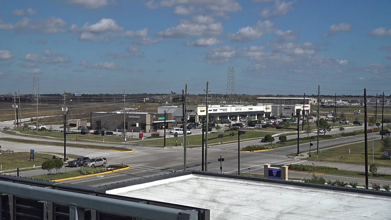 Thumbnail for current weather camera view from Iowa Colony Police Department in Meridiana, Texas