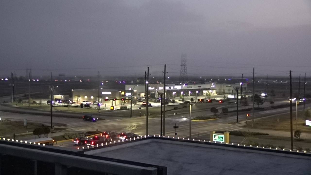Thumbnail for current weather camera view from Iowa Colony Police Department in Meridiana, Texas