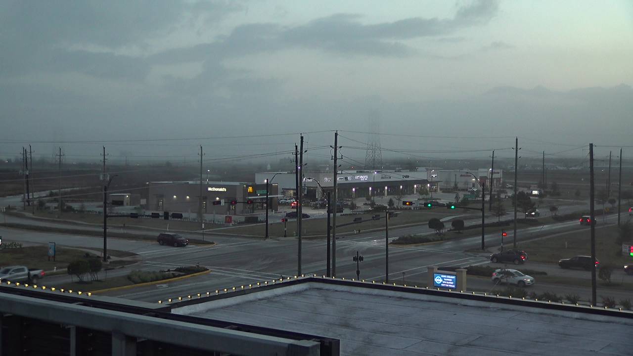 Thumbnail for current weather camera view from Iowa Colony Police Department in Meridiana, Texas