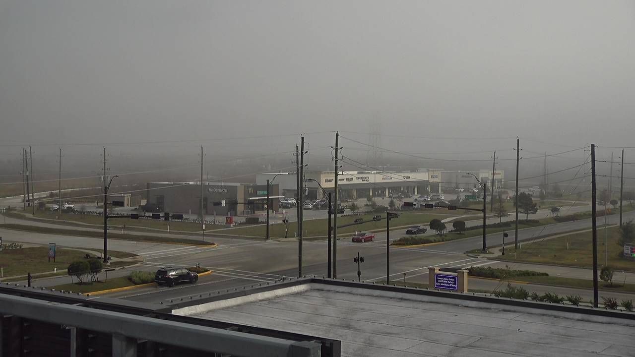 Thumbnail for current weather camera view from Iowa Colony Police Department in Meridiana, Texas