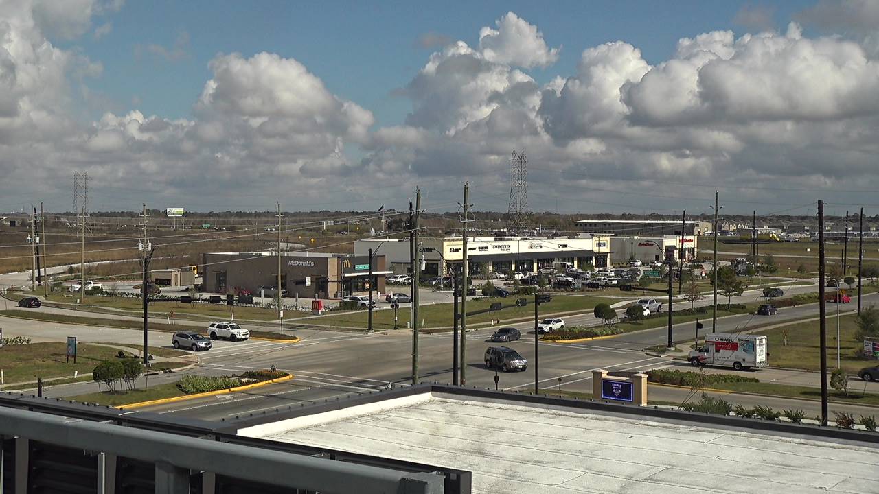 Thumbnail for current weather camera view from Iowa Colony Police Department in Meridiana, Texas