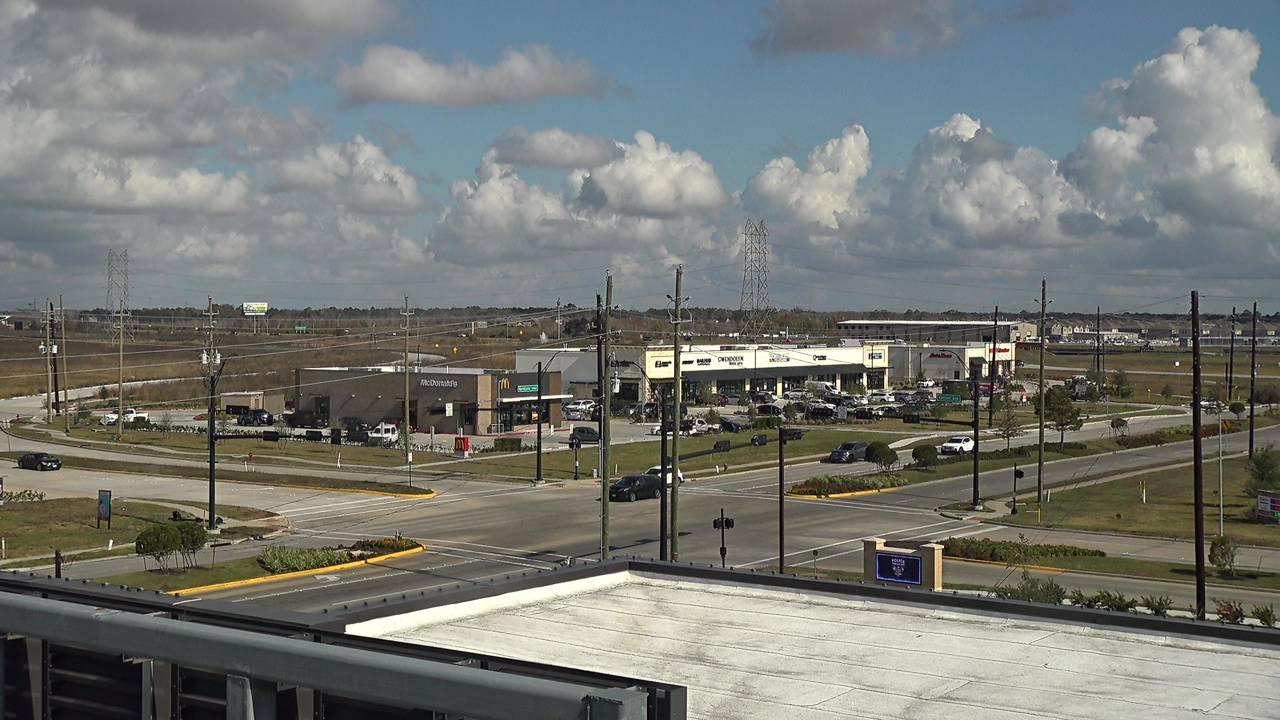 Thumbnail for current weather camera view from Iowa Colony Police Department in Meridiana, Texas