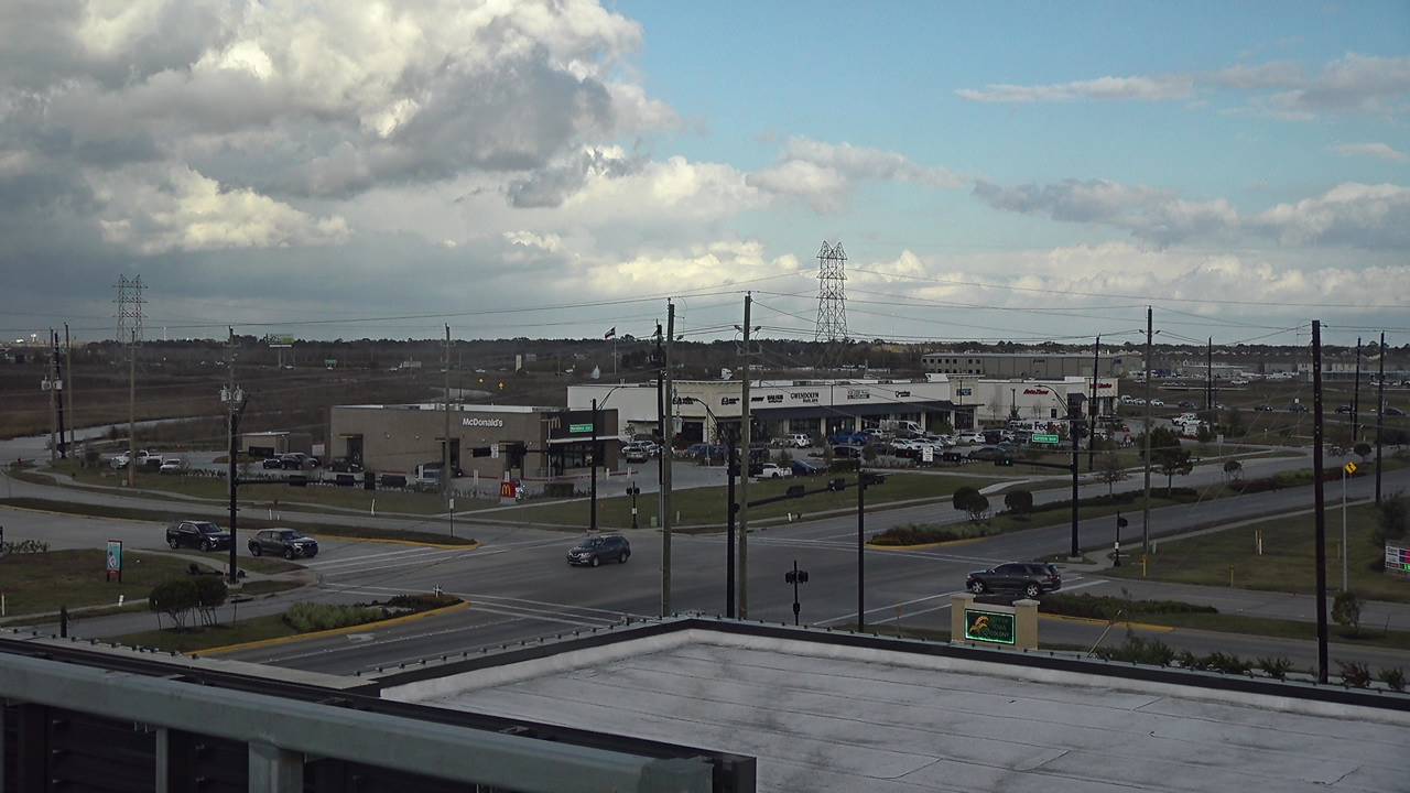 Thumbnail for current weather camera view from Iowa Colony Police Department in Meridiana, Texas