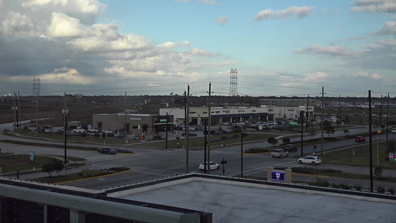 Thumbnail for current weather camera view from Iowa Colony Police Department in Meridiana, Texas