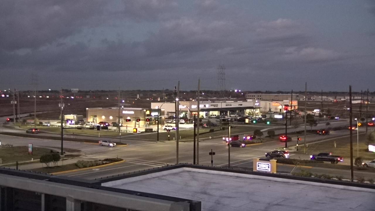 Thumbnail for current weather camera view from Iowa Colony Police Department in Meridiana, Texas