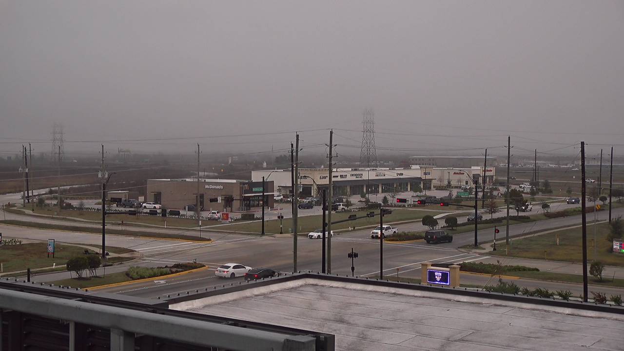 Thumbnail for current weather camera view from Iowa Colony Police Department in Meridiana, Texas