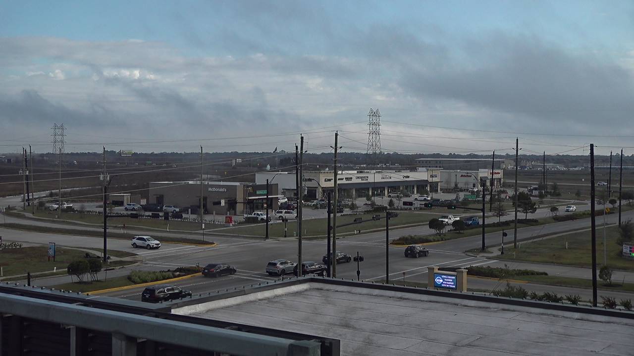 Thumbnail for current weather camera view from Iowa Colony Police Department in Meridiana, Texas