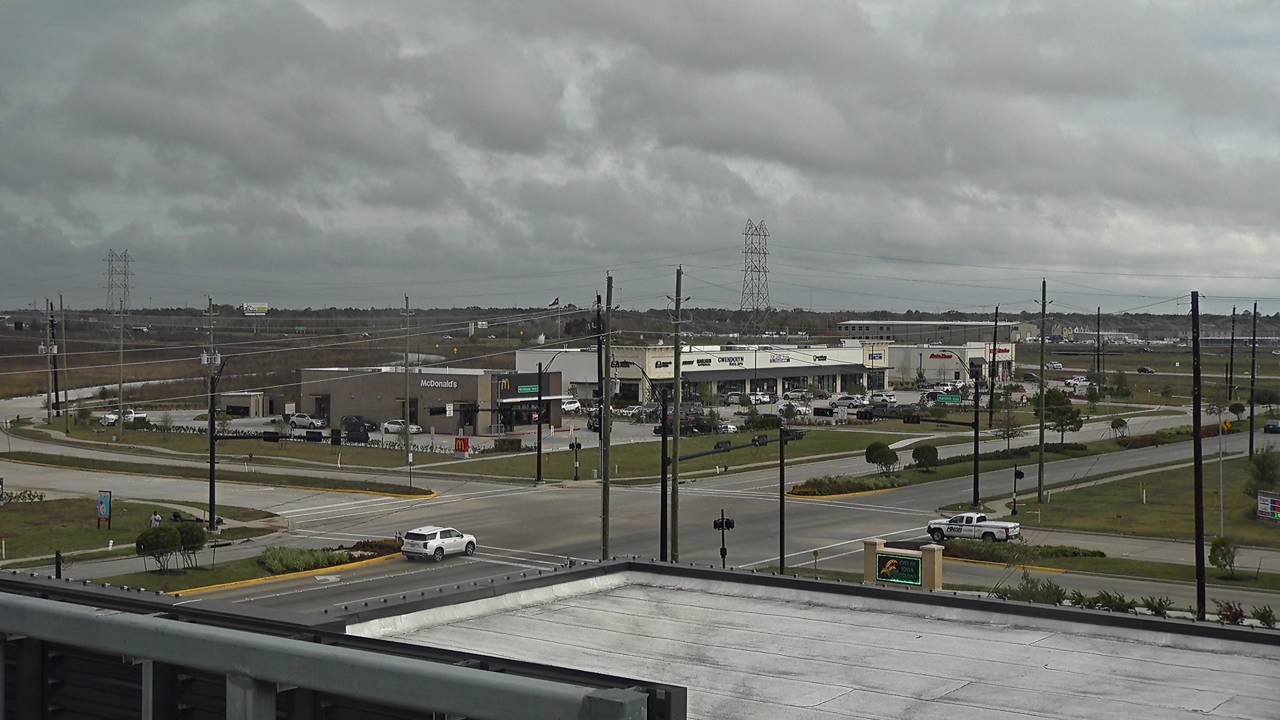 Thumbnail for current weather camera view from Iowa Colony Police Department in Meridiana, Texas