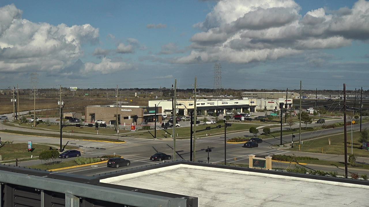 Thumbnail for current weather camera view from Iowa Colony Police Department in Meridiana, Texas