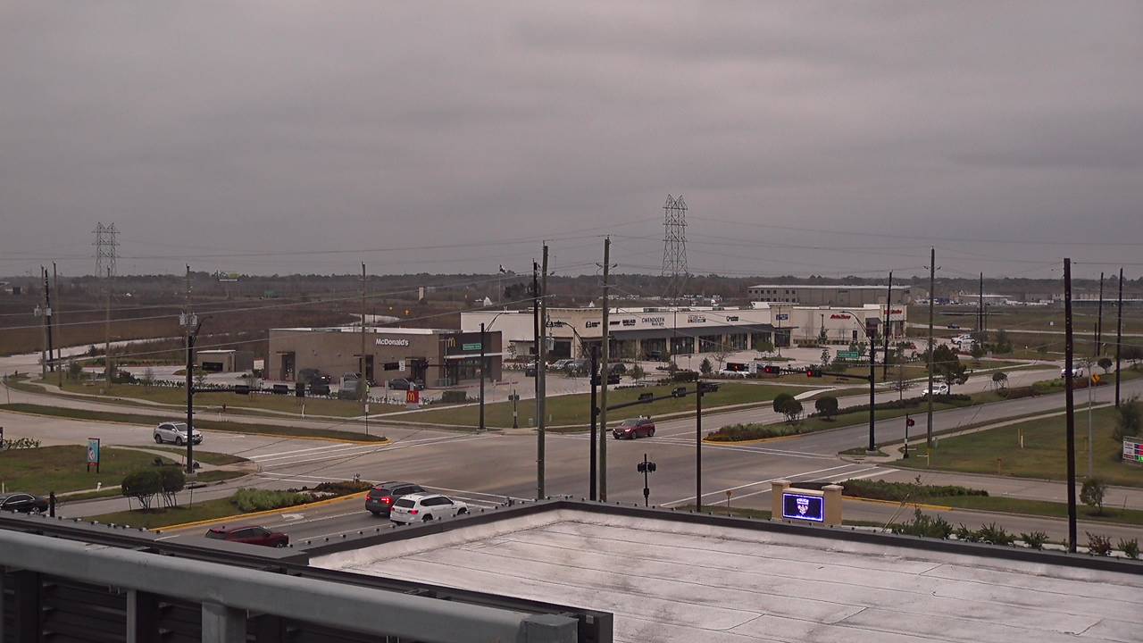 Thumbnail for current weather camera view from Iowa Colony Police Department in Meridiana, Texas