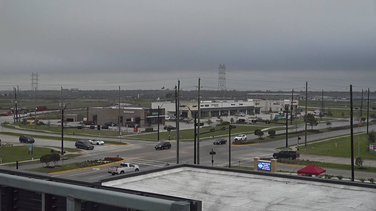 Thumbnail for current weather camera view from Iowa Colony Police Department in Meridiana, Texas