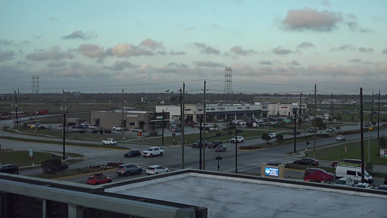 Thumbnail for current weather camera view from Iowa Colony Police Department in Meridiana, Texas