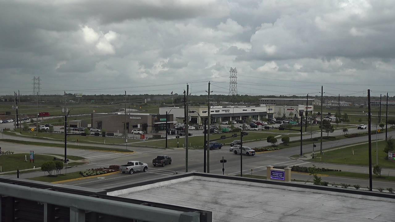 Thumbnail for current weather camera view from Iowa Colony Police Department in Meridiana, Texas