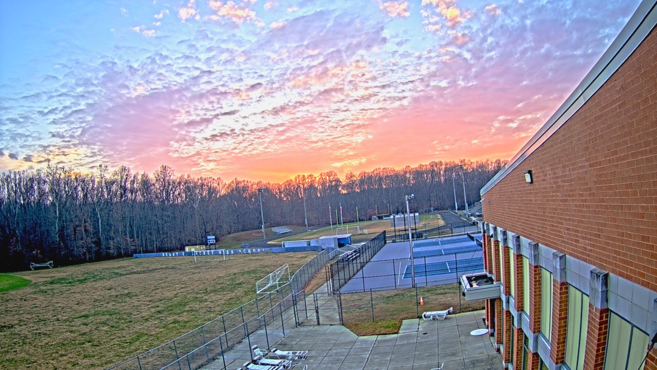 Thumbnail for current weather camera view from Lackey HS in Indian Head, Maryland